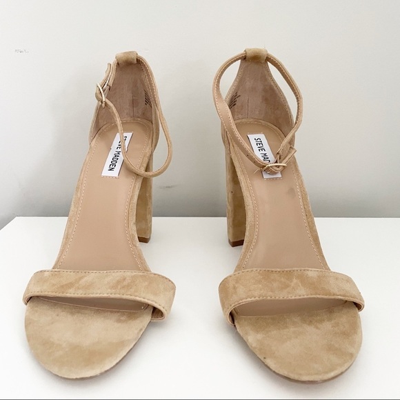 Steve Madden Carson Nude Heels Size 11 - Picture 2 of 6